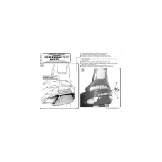 Kappa KR111 стелаж куфра центрального SUZUKI AN 250-400 Burgman (98 > 02)