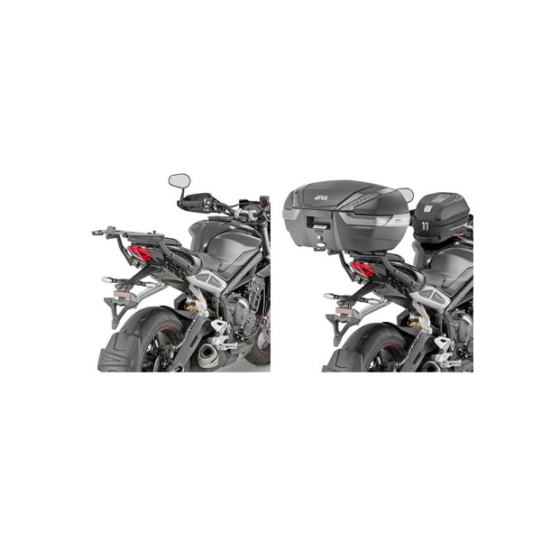 Кріплення для центрального кофра Monokey, Monolock GIVI Triumph Street Triple 765 (17-20)