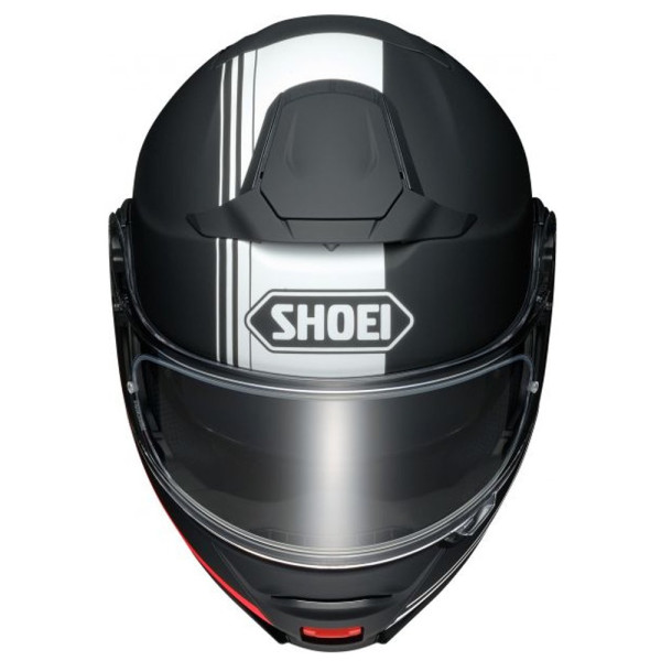 Шолом щелепний Shoei Neotec II Separator TC-5 чорний-біло-червоний