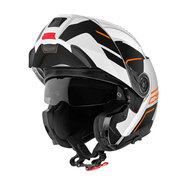 Шолом щелепний Schuberth C5 Master помаранчевий