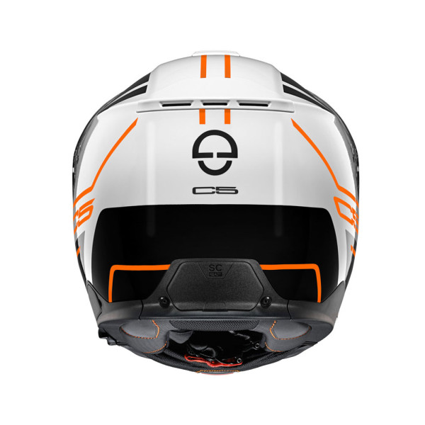 Шолом щелепний Schuberth C5 Master помаранчевий
