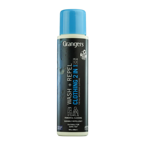 Засіб для чищення та імпрегнації одягу Grangers 2in1 Wash + Repel об'єм: 300 мл