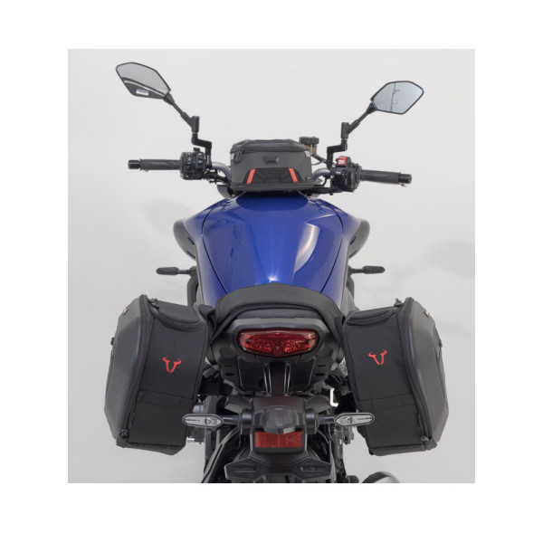 Сумки текстильні SW-MOTECH PRO BLAZE H з комплектом кріплення до Yamaha MT-10 (21-) чорні об'єм: 30-40л