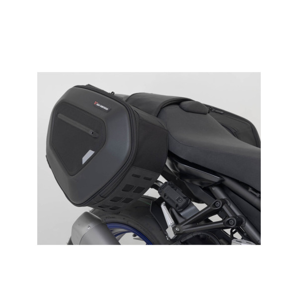 Сумки текстильні SW-MOTECH PRO BLAZE H з комплектом кріплення до Yamaha MT-10 (21-) чорні об'єм: 30-40л