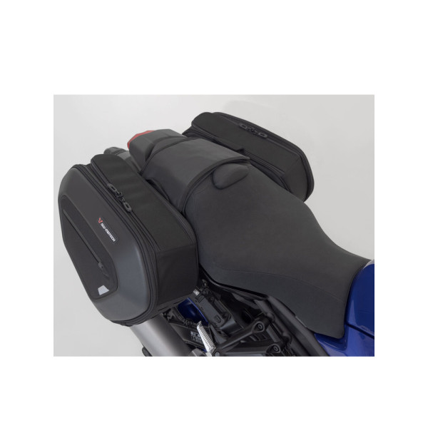 Сумки текстильні SW-MOTECH PRO BLAZE H з комплектом кріплення до Yamaha MT-10 (21-) чорні об'єм: 30-40л