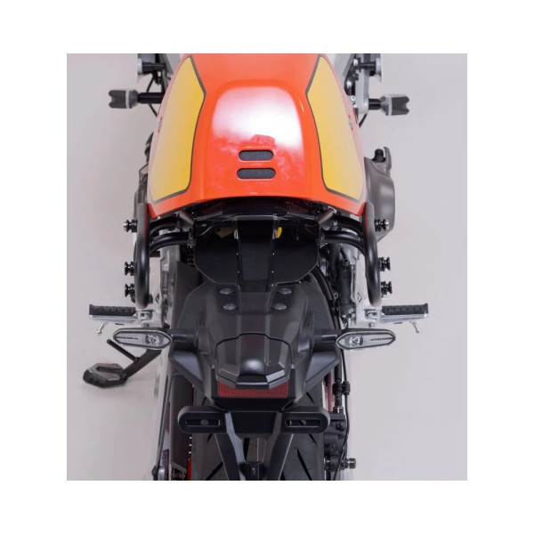 Водонепроникні мотоциклетні сумки SysBag WP M/M SW-MOTECH + стійки SLC Yamaha XSR 900 (21-)/ GP (23-) (об'єм: 2 x 17-23L)