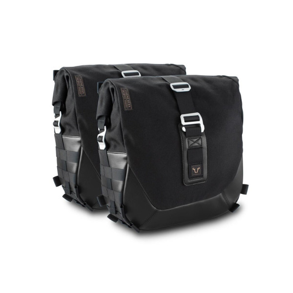 Комплект бічних сумок LEGEND GEAR LC2 Black Edition зі стійками SW-MOTECH для Moto-Guzzi V7 IV Stone (20-) об'єм: 2 x 13,5 L