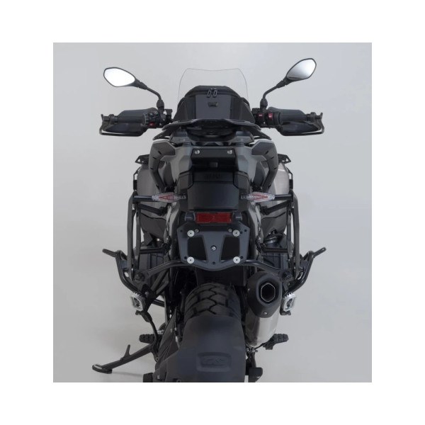 Комплект: бічні кофри DUSC L + центральний кофр DUSC L + стелаж PRO + стелаж Adventure-Rack SW-Motech BMW R 1300 GS Adventure (24-)  об'єм: 3 x 41l