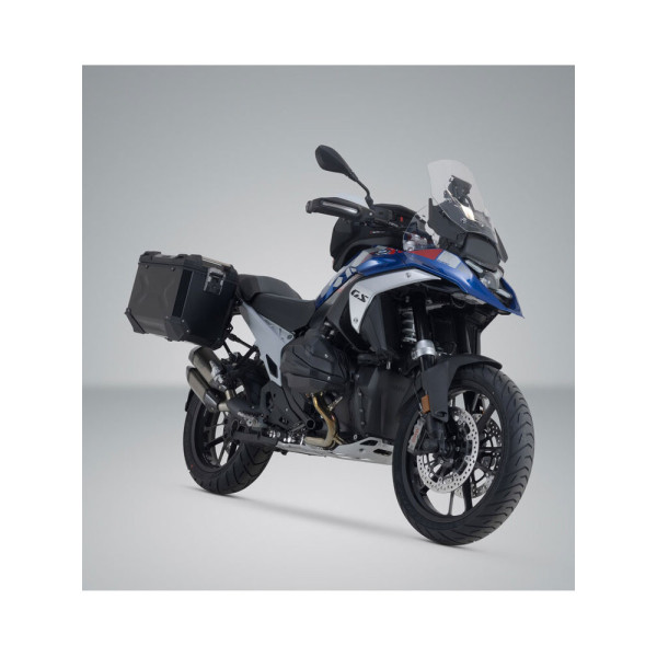 Комплект: бічні кофри + стійка PRO TRAX ADV SW-MOTECH 45/45 для мотоцикла BMW R 1300 GS (23-) об'єм 2 x 45 L