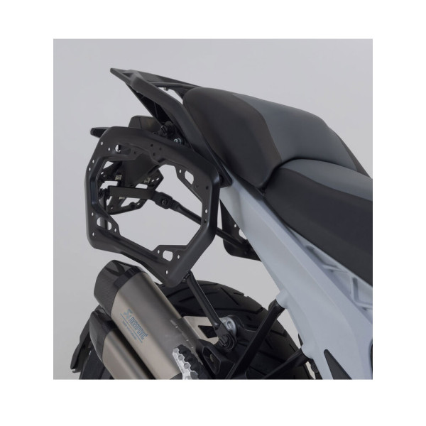 Комплект: бічні кофри + стійка PRO TRAX ADV SW-MOTECH 45/45 для мотоцикла BMW R 1300 GS (23-) об'єм 2 x 45 L