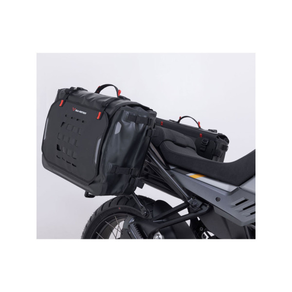 Водонепроникні сумки SysBag WP L/L SW-Motech + кріплення PRO для Moto Guzzi Stelvio (23-) об'єм: 2 x 27-40L