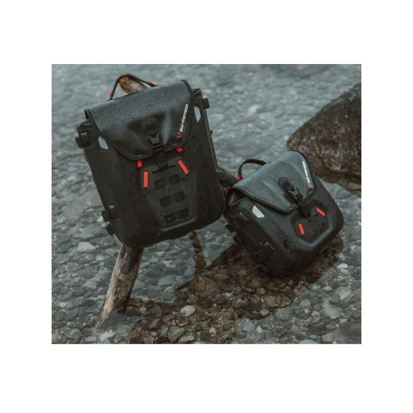 Водонепроникні сумки Sw-Motech SysBag WP M/S + кріплення SLC для Royal Enfield Scram 411 (21-) об'єм: 39 л