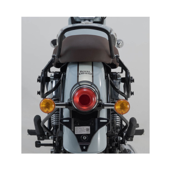 Водонепроникні сумки SysBag WP M/M SW-MOTECH + кріплення SLC для Royal Enfield Classic 350 (22-) об'єм: 2 x 17-23 л