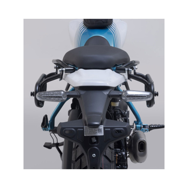 Водонепроникні сумки SysBag WP M/S SW-MOTECH + стійки SLC Royal Enfield Guerrilla 450 (25-) об'єм: 17-23л/ 12-16л