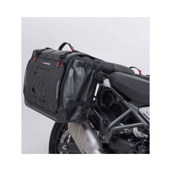 Водонепроникні сумки SysBag WP L/L SW-Motech + стійки PRO для Royal Enfield Himalayan 450 (23-) об'єм: 2 x 27-40L