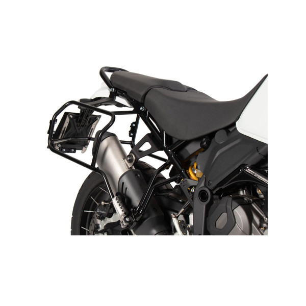 Комплект: бічні кофри + кріплення Hepco&Becker Xplorer Cutout Ducati Desert X Rally (24-) чорні