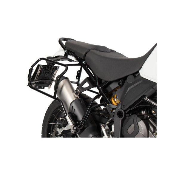 Комплект: бічні кофри + кріплення Hepco&Becker Xplorer Cutout Ducati Desert X Rally (24-) сріблясті