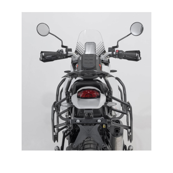 Комплект: бічні кофри 45/37L + центральний кофр 38L TRAX ADV+ кріплення SW-MOTECH Ducati DesertX (22-)/ Rally (23-) чорні