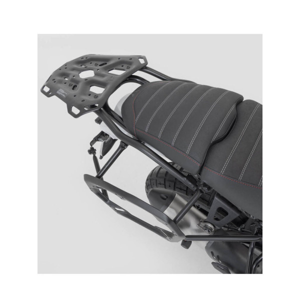 Комплект: бічні кофри 45/37L + центральний кофр 38L TRAX ADV+ кріплення SW-MOTECH Ducati DesertX (22-)/ Rally (23-) чорні