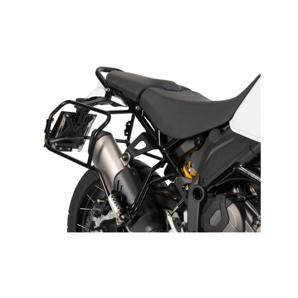 Комплект: бічні кофри + кріплення Hepco&Becker Xplorer Cutout для Ducati Desert X (22-) срібні
