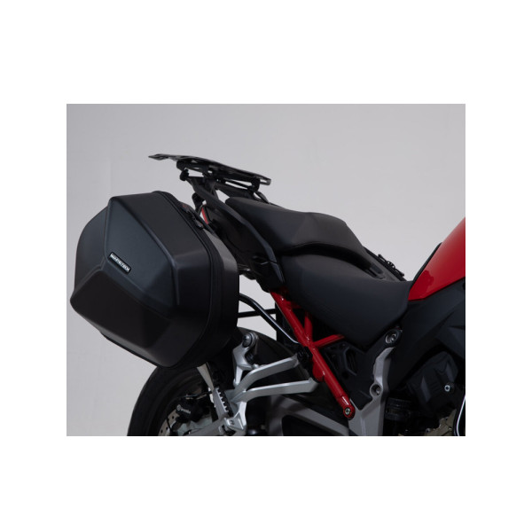 Комплект: бічні кофри + кріплення PRO ABS ® Aero System Sw-Motech для Ducati Multistrada V4 / S / V4 Pikes Peak (20-)
