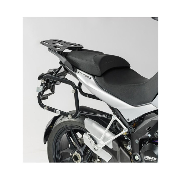 Комплект: бічні кофри + кріплення EVO ABS ® Aero System Sw-Motech для Ducati Multistrada 1200 (10-14) об'єм: 2 x 25 L
