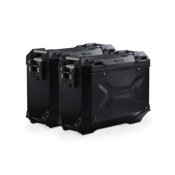 Комплект: бічні кофри + стійка PRO TRAX ADV SW-MOTECH 37/37 L для мотоцикла Ducati Multistrada 1260 Enduro 18-, Multistrada 950 16-, Multistrada 950 / S 16-, Multistrada V2/ S 21- об'єм 2 x 37 L