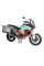 Комплект: бічні алюмінієві кофри сріблясті Zega Pro + чорний стелаж Touratech KTM Super Adventure 1290 S/R (21-) об'єм: 38+45л