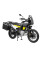 Комплект: бічні кофри чорні Zega Evo X + срібні стійки Touratech для Husqvarna Norden 901 об'єм: 45+45л