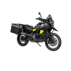 Комплект: бічні кофри чорні Zega Evo X + чорні стійки Touratech Husqvarna Norden 901 об'єм: 38+38л