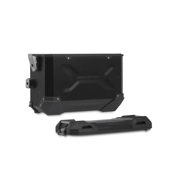 Комплект: бічні кофри TRAX ADV + кріплення PRO 45/37 L Sw-Motech Husqvarna Norden 901 HQV N (21-), Norden 901 Expedition (23-) (ємність 37 і 45 L) чорні