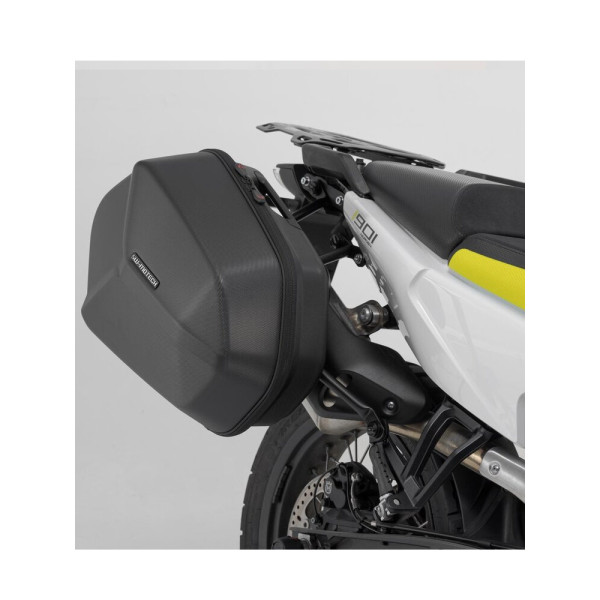 Комплект: бічні кофри + кріплення PRO ABS ® Aero System Sw-Motech для Husqvarna Norden 901 (21-), Norden 901 Expedition (23-)