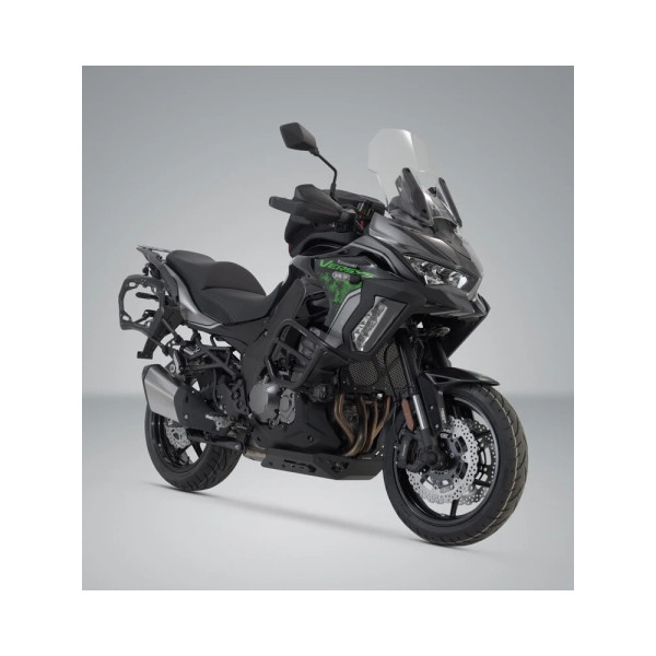 Комплект: бічні кофри DUSC L + кріплення PRO SW-Motech Kawasaki Versys 1000 (18-), Versys 1100/ SE (24-) об'єм: 2 x 41l