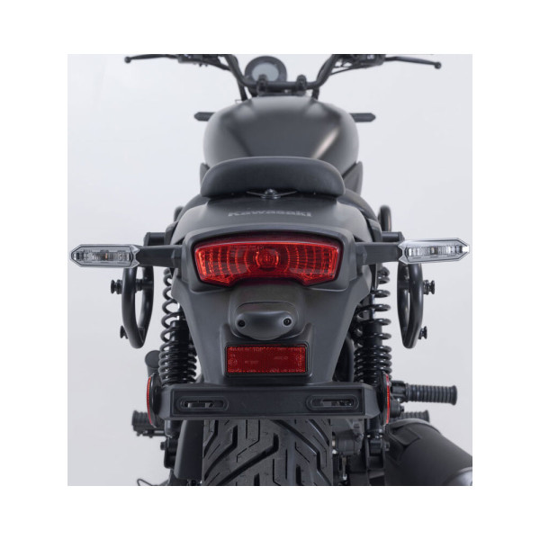 Комплект: бічні пластикові кофри Urban ABS + кріплення SLC Sw-Motech Kawasaki Eliminator 500 (23-) об'єм: 2 x 16,5l