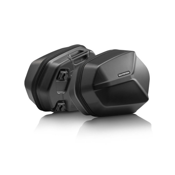 Комплект: бічні кофри + кріплення PRO ABS ® Aero System Sw-Motech для Kawasaki Versys 1000 / S (18-), 1100/ SE (24-)