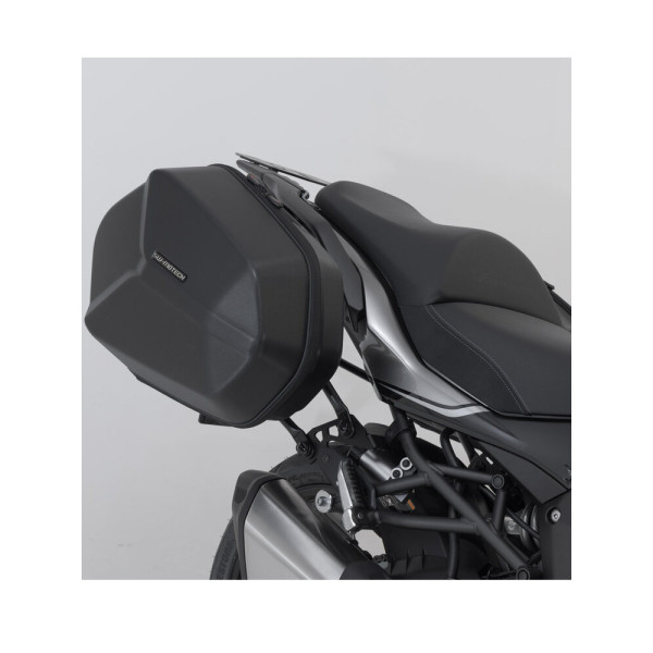 Комплект: бічні кофри + кріплення PRO ABS ® Aero System Sw-Motech для Kawasaki Versys 1000 / S (18-), 1100/ SE (24-)