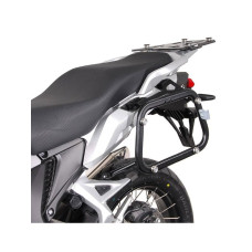 Комплект: бічні кофри + кріплення PRO TRAX ADV SW-MOTECH 45/37 для мотоцикла Kawasaki KLR 650 / S (22-) (об'єм 37 і 45 L) чорні