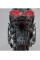 Комплект: бічні кофри + кріплення PRO TRAX ADV SW-MOTECH 45/37 для мотоцикла Kawasaki KLR 650 / S (22-) (об'єм 37 і 45 L) чорні