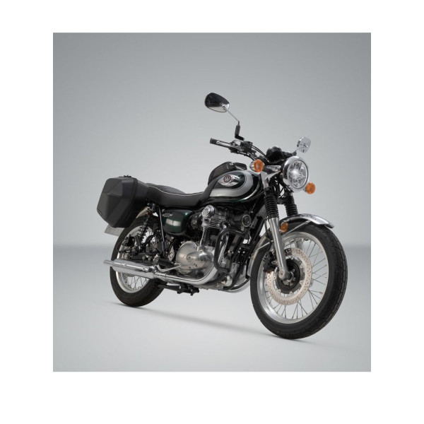 Комплект: бічні пластикові кофри + кріплення SLC URBAN ABS SW-MOTECH Kawasaki W800 (18-) об'єм: 2 x 16,5l
