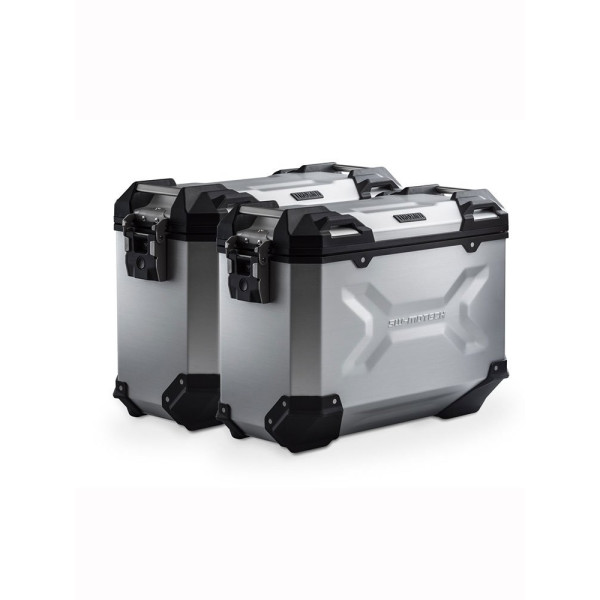 Комплект: бічні кофри + кріплення EVO TRAX ADV SW-MOTECH 37/37 L для мотоцикла Kawasaki Versys 650 15- об'єм 2 x 37 L