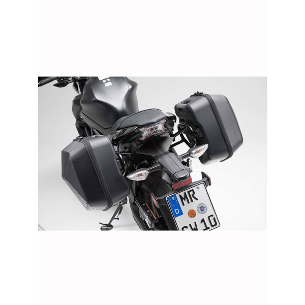 Комплект: бічні пластикові кофри + кріплення URBAN ABS SW-MOTECH Kawasaki Ninja 650/ Z 650 (16-)об'єм: 2 x 16,5l