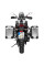 Комплект: бічні алюмінієві кофри сріблясті Zega Pro + чорні стелажі Touratech Yamaha Tenere 700 / World Raid (31+38L)
