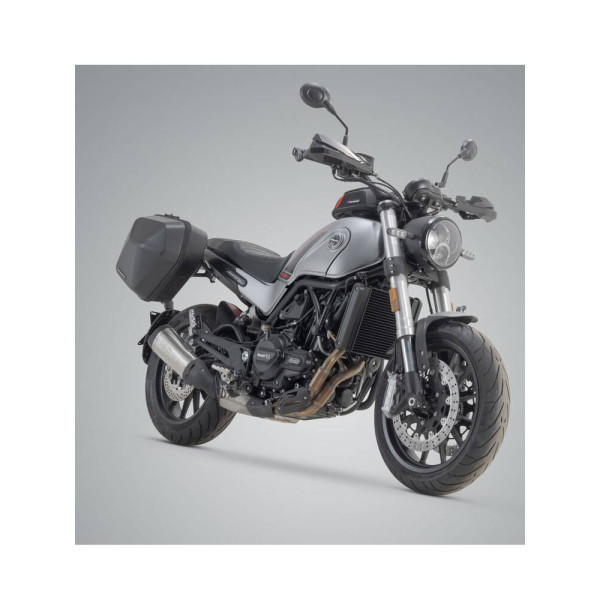 Комплект: бічні пластикові кофри Urban ABS + стійки SLC Sw-Motech Benelli Leoncino 500 / Trail (17-) об'єм: 2 x 16,5l