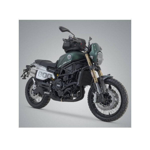 Комплект: бічний пластиковий кофр на ліву сторону Urban ABS + стійка SLC Sw-Motech Benelli Leoncino 800 Trail (21-) об'єм: 1 x 16,5l