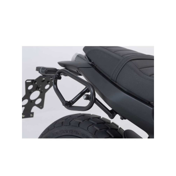 Комплект: бічні пластикові кофри Urban ABS + стійки SLC Sw-Motech Benelli Leoncino 800 (21-) об'єм: 2 x 16,5l