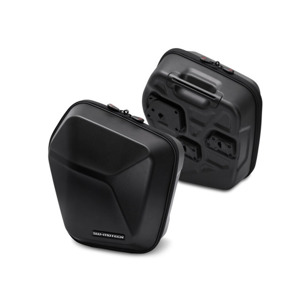 Комплект: бічні пластикові кофри Urban ABS + стійки SLC Sw-Motech Benelli Leoncino 800 (21-) об'єм: 2 x 16,5l