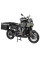 Комплект: бічні кофри чорні Zega Evo X + чорний стелаж Touratech Harley Davidson RA1250 Pan America (21-) об'єм: 45л+45л