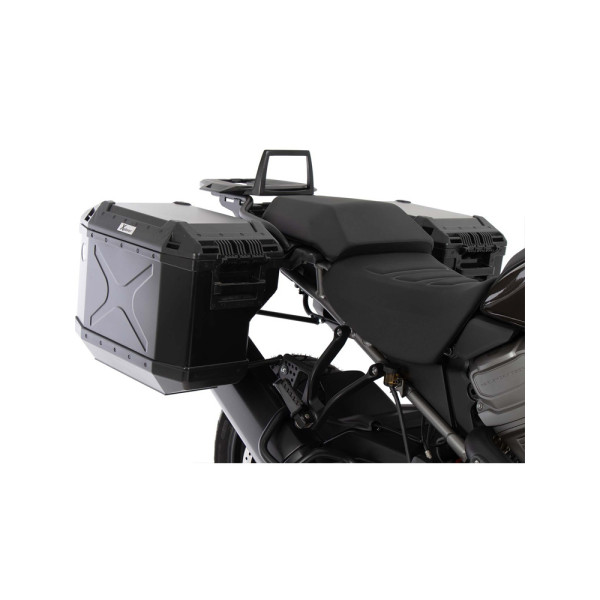 Комплект: бічні кофри + кріплення Hepco&Becker Xplorer Cutout Harley Davidson Pan America 1250 (21-)