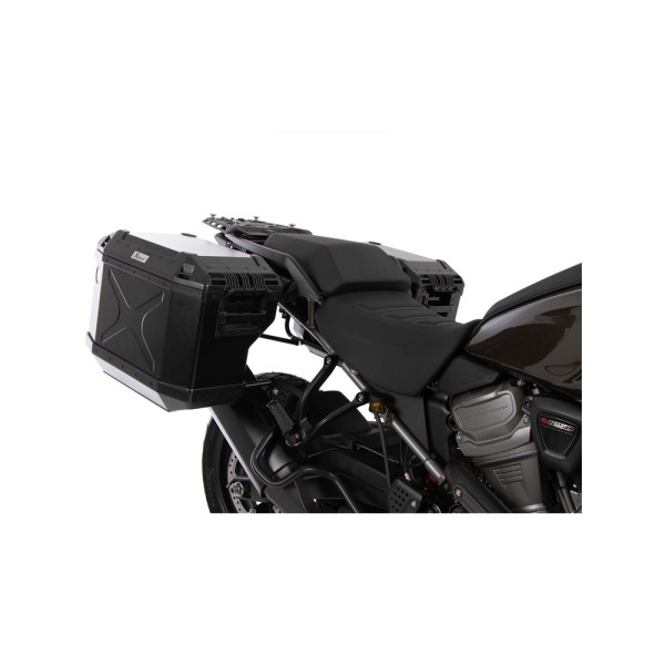 Комплект: бічні кофри + кріплення Hepco&Becker Xplorer Cutout Harley Davidson Pan America 1250 (21-)
