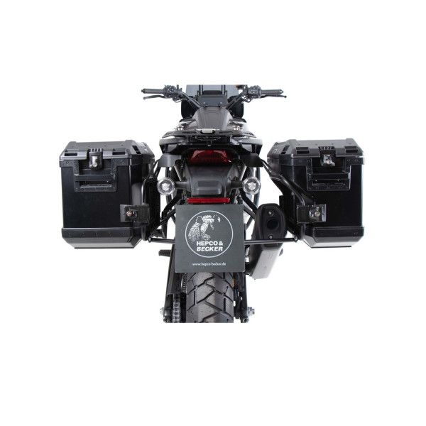 Комплект: бічні кофри + кріплення Hepco&Becker Xplorer Cutout Harley Davidson Pan America 1250 (21-)